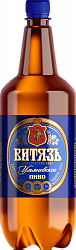 Пиво "Витязь Ульяновское" светлое 4,5% 1,3 л. ПЭТ